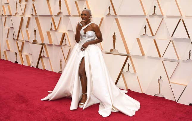 Image for article titled Stand Up! The Oscars May Not Give Cynthia Erivo Her Flowers (Yet), But We Will