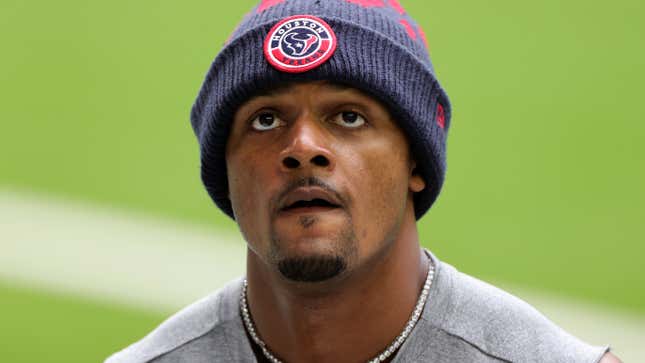 Image for article titled Deshaun Watson's Lawyer Suggests All 22 Women Accusing His Client of Sexual Misconduct Are Lying