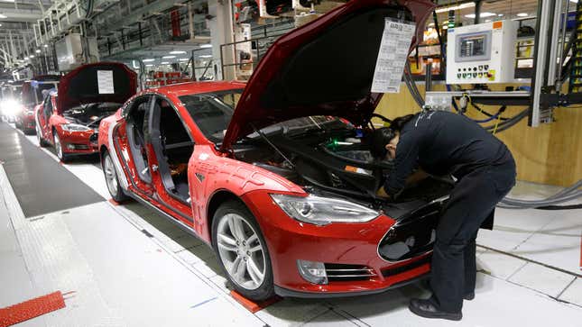 Image for article titled Tesla Is Back To Work Against Government Orders: Reports