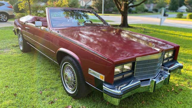 Image for article titled At $13,500, Could This 1984 Cadillac Eldorado Convertible Have You Putting On Biarritz?