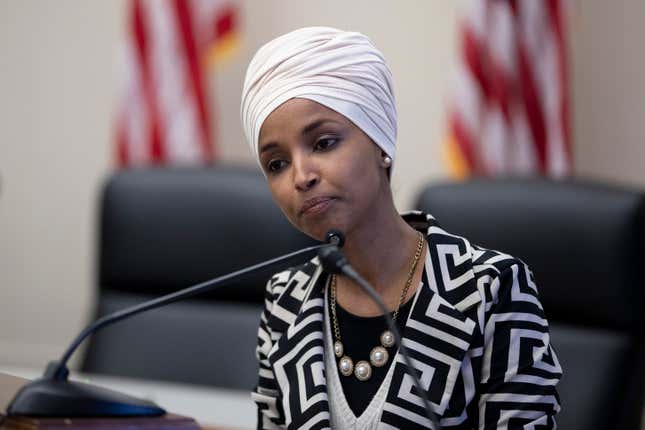 Image for article titled Man Sentenced to a Year in Prison for Threatening Rep. Ilhan Omar