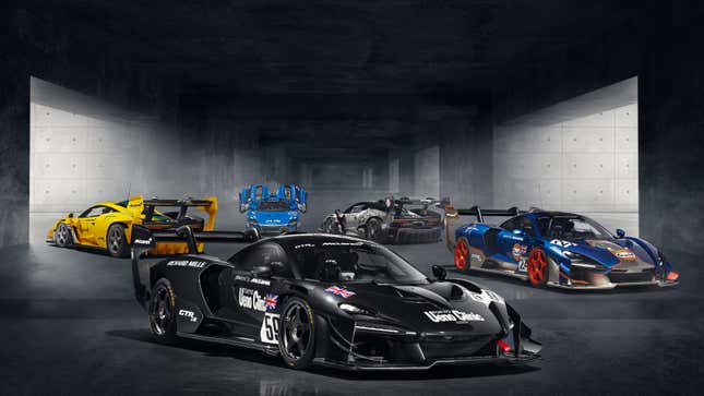 Image for article titled McLaren Celebrates Its Historic Le Mans Win With Five Gorgeous Customer-Commissioned Sennas