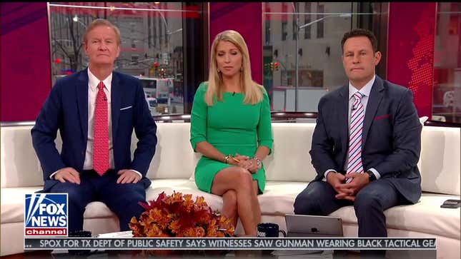 Fox News Host Looks for the ‘Positive’ in Texas Shooting, Insinuates Church Is the Best Place to Be Shot