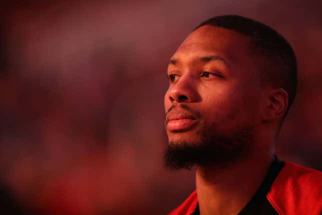 Image for article titled Damian Lillard Reveals the Unspeakable Tragedies He&#39;s Been Playing Through: &#39;People Have No Idea&#39;