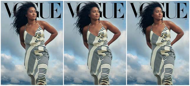 Image for article titled Naomi Osaka Stuns in Vogue Cover Debut, Centers Racial Justice: &#39;There Are Things Going on...That Really Scare Me&#39;