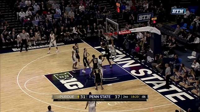Purdue's Caleb Swanigan Is Great, But Lamar Stevens Dunked All Over Him