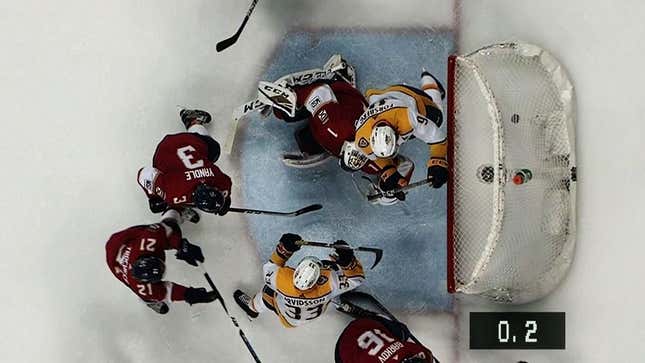 The Predators Got Hosed By Goalie Interference