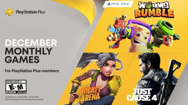 Image for article titled Here&#39;s December 2020&#39;s PlayStation Plus Games