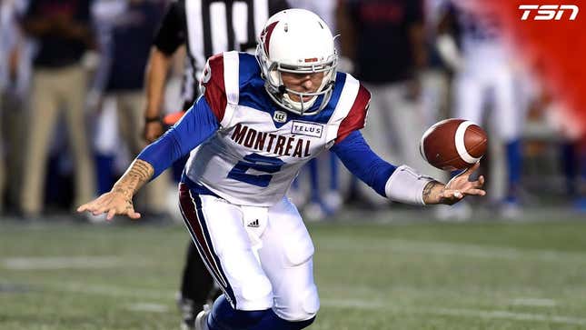 Johnny Manziel Jacked Up In Second CFL Start