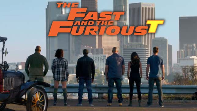 Image for article titled This Is What The Fast And The Furious Movies Would Be Like With The Main Cars Replaced With Model Ts