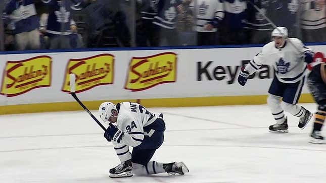 Maple Leafs Go Crazy, Score Three Goals In 43 Seconds