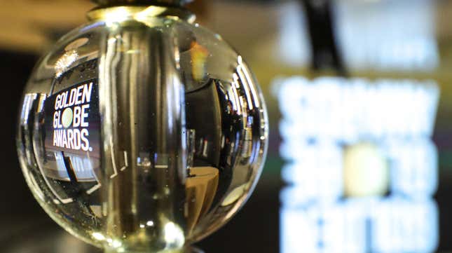 Interior view during the 78th Annual Golden Globes Media Preview on February 26, 2021.