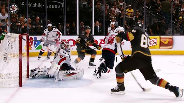 Braden Holtby Made The Save Of His Life
