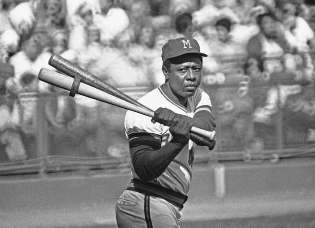 AS_SP_HA013 : Hank Aaron - Iconic Images