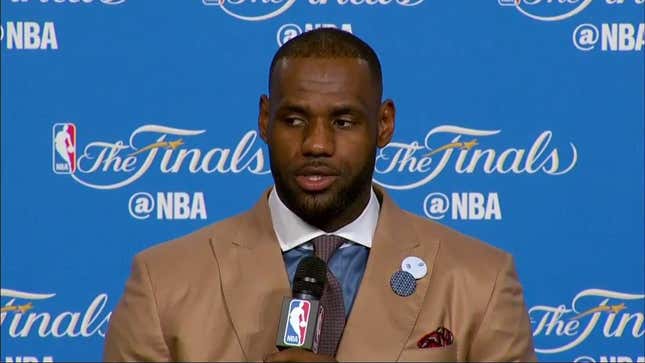 Enjoy This Wonderfully Awkward Moment From The Cavaliers' Press Conference
