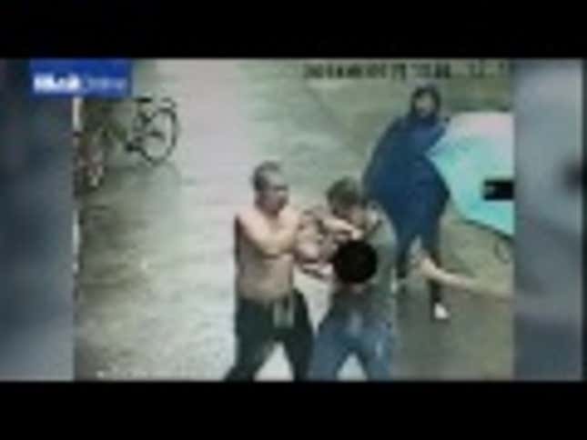 Watch a Chinese Guy Nonchalantly Catch a Falling Baby