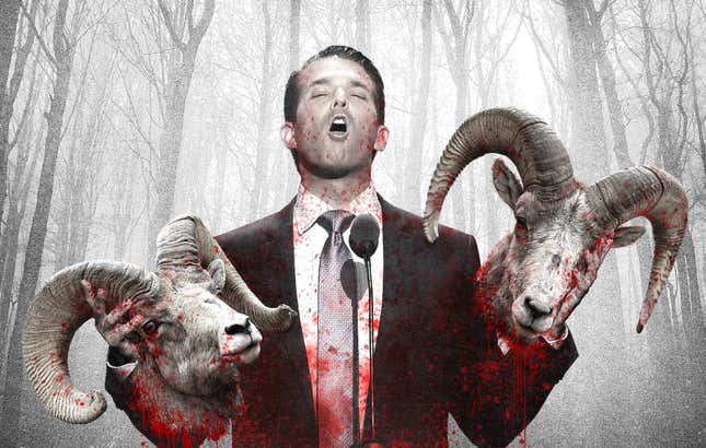 Daddy Trump Let Lil' Donnie Pick The Interior Secretary Most Likely To Let Him Kill Things<em></em>