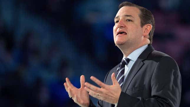 Image for article titled Ted Cruz Boldly Declares Nation Not Deserving Of Better Candidate