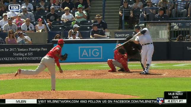 Aaron Judge Gives Us Our First Massive Dong Of 2017
