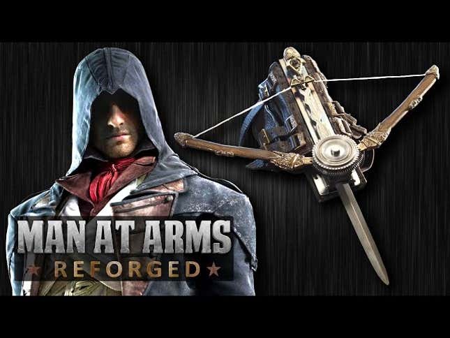 Guys Forge <em>Assassin's Creed Unity</em> Blade, Annihilate Soda With It