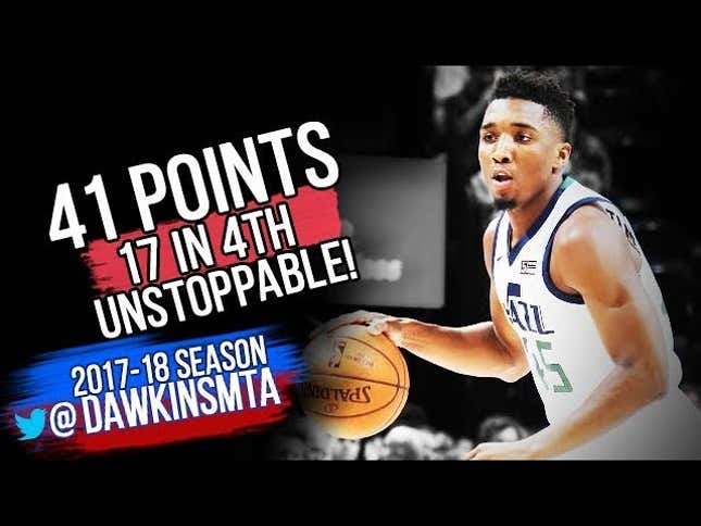 Donovan Mitchell Has The Look