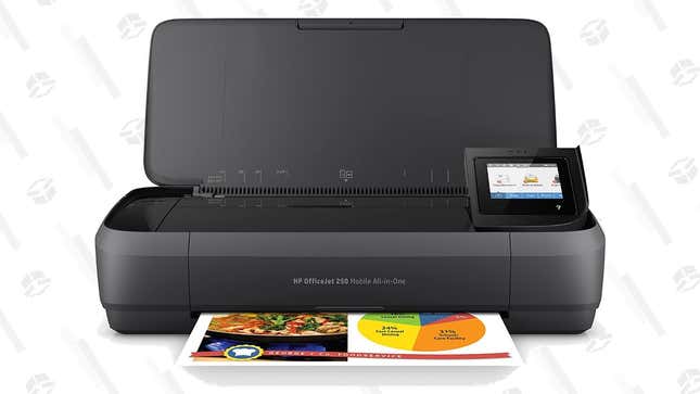 Image for article titled Save $50 and Print Anywhere With This HP OfficeJet 250 Mobile All-in-One Printer