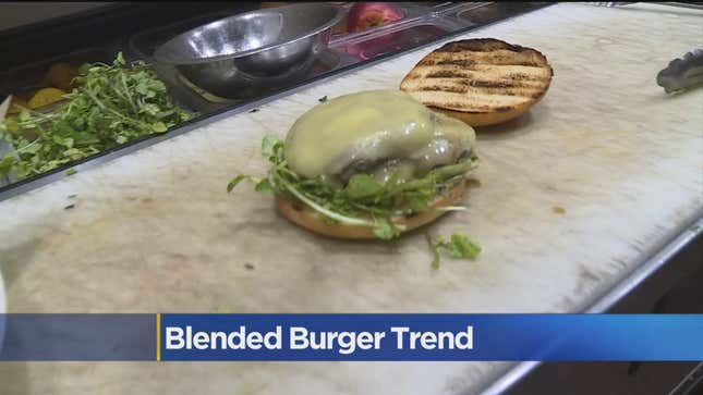 This cheeseburger has 1/3 less fat and you’<em></em>ll never notice the difference