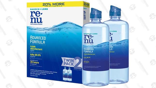 2-Pack ReNu Contact Solution | $8 | Amazon | Use Subscribe &amp; Save and clip the $5 coupon