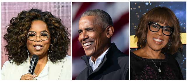 Image for article titled &#39;A Promised Land&#39;: Oprah and Gayle King Will Get First Dibs on Barack Obama&#39;s Presidential Tea