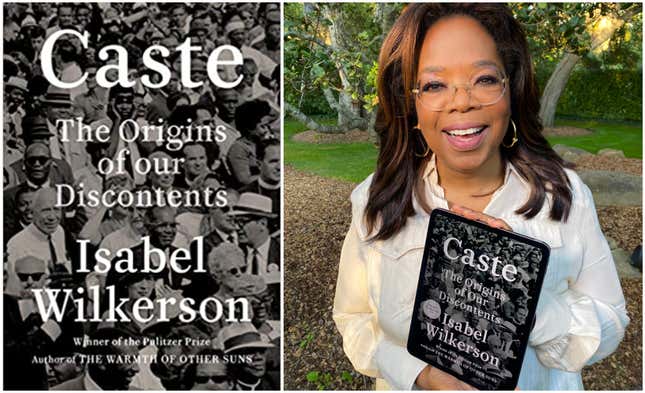 Image for article titled Oprah&#39;s Latest Book Club Pick Is Isabel Wilkerson&#39;s Caste: &#39;A New Way of Seeing Racial Inequality&#39;