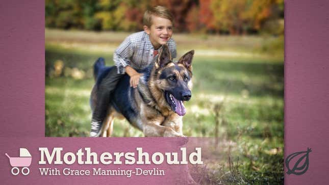 It’s A Mom’s Right To Decide Whether Her Kids Ride A Stranger’s Dog