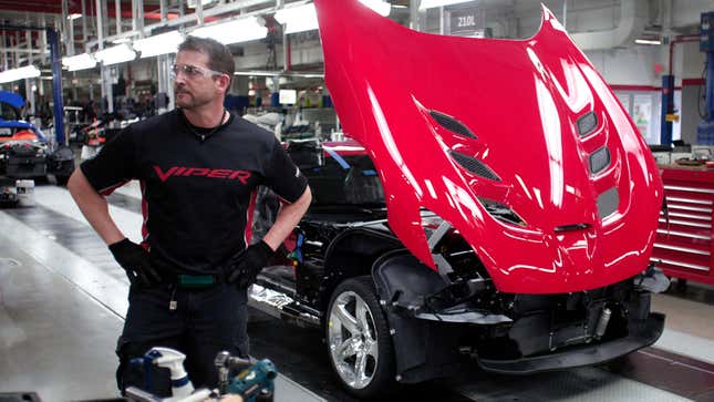 The Connor Avenue Assembly Plant in 2015 was where the Dodge Viper was assembled.