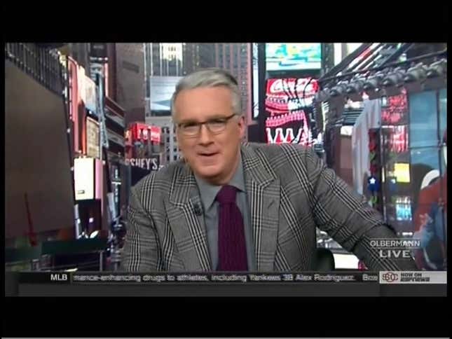 Studio Alarm OBLITERATES Keith Olbermann's Train Of Thought