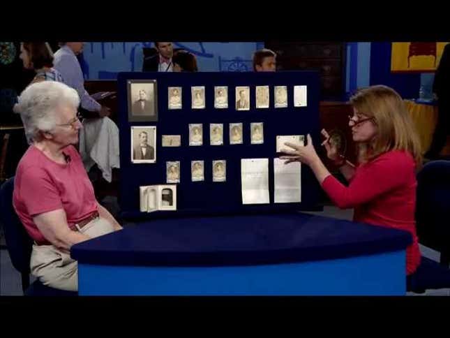 Watch This Woman Learn Her Antique Baseball Cards Are Worth a Fortune