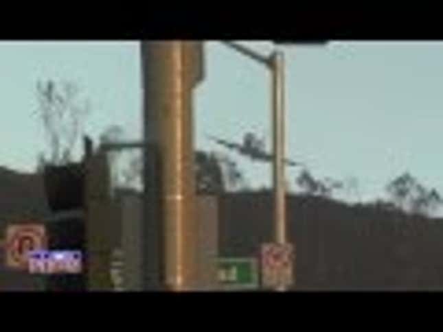 News Photographer Gets Bombed With Fire Retardant By DC-10 Tanker