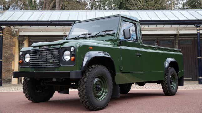 Prince Philip’s Land Rover Defender hearse