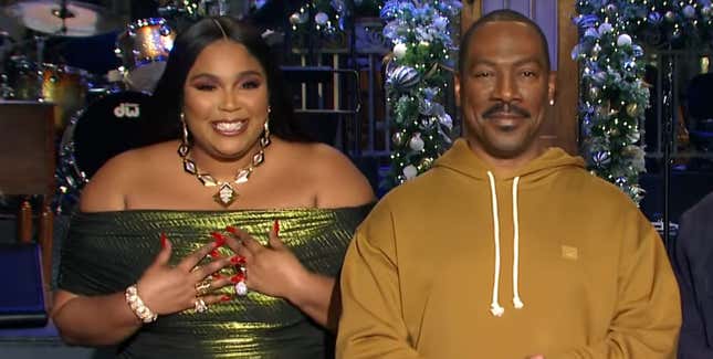 Image for article titled Lizzo Ready to Shake Things Up on SNL; Eddie Murphy Will Bring Entire Family and Maybe Some Old Characters