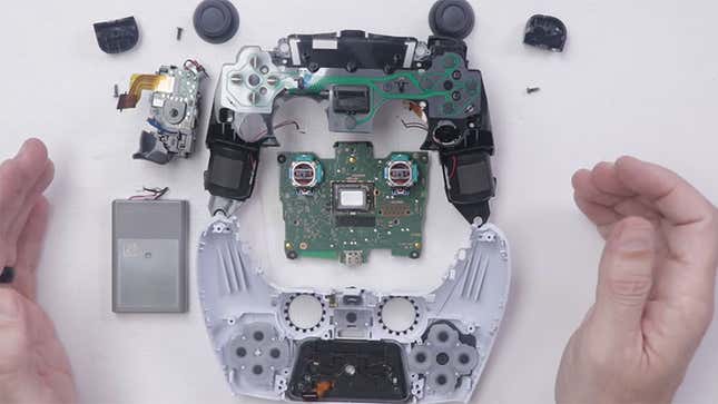 Image for article titled Tearing Open A PS5 Controller To Feast On Its Insides