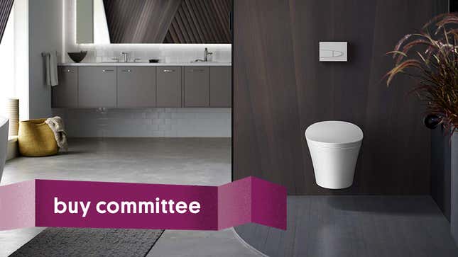 Image for article titled Buy Committee: How Do I Get The Bidet Experience on My Wall-Mounted Toilet?