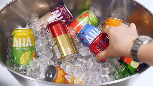 Image for article titled Coca-Cola boots Dasani for newer, more fun AHA seltzer