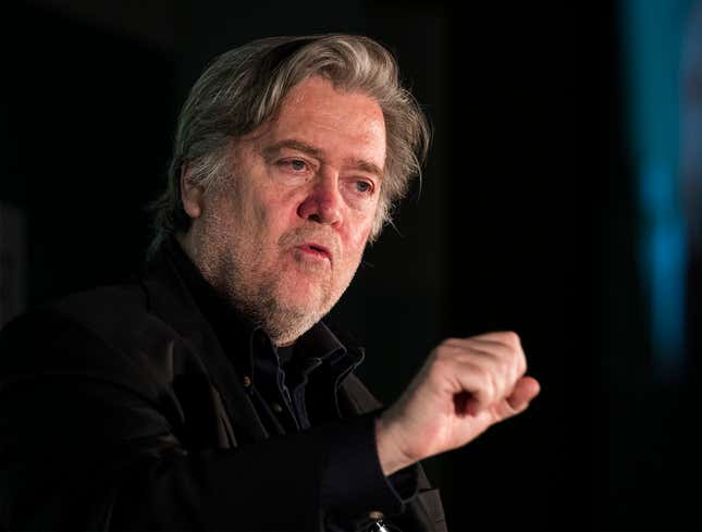 Image for article titled Bannon Forced To Cancel ‘Muscle &amp; Fitness’ Cover Shoot To Testify Before Grand Jury