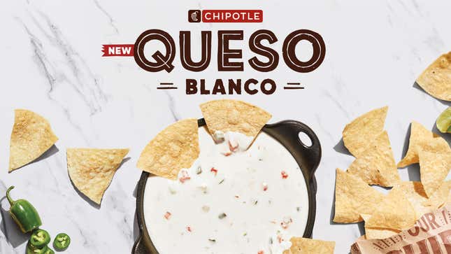 Image for article titled Chipotle giveth queso blanco, taketh away carne asada