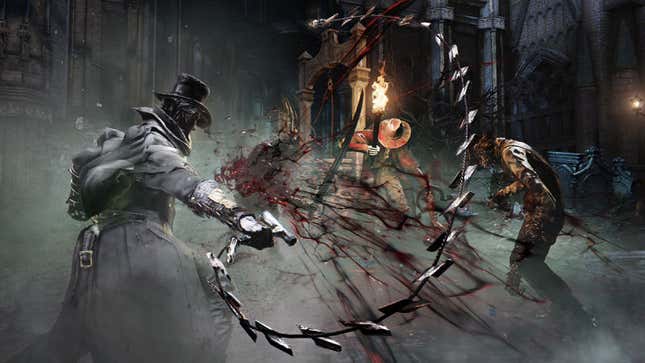 Lance McDonald on X: Bloodborne: The Old Hunters Edition running