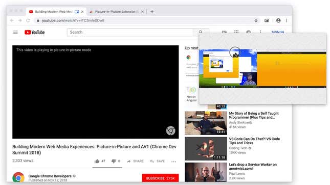 How to Watch Picture-in-Picture Videos in Firefox and Chrome