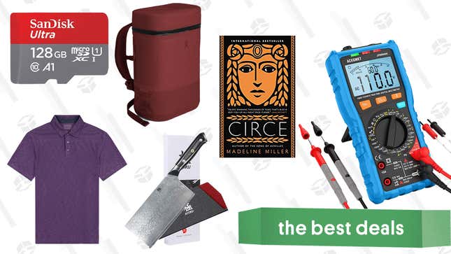 Image for article titled Sunday&#39;s Best Deals: Cooler Backpacks, SanDisk MicroSDs, New York Times Best-Sellers, and More