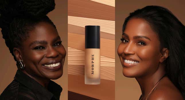 Danessa Myricks, left, and Shayla Mitchell (@MakeupShayla) with Morphe’s new Filter Effect.