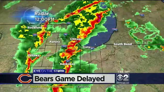 Sign Of Man Having Sex With Cow Features In CBS Chicago Storm Coverage