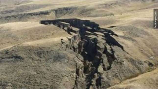 Happy Monday: The Earth Is Opening Up to Swallow Your Ass Whole