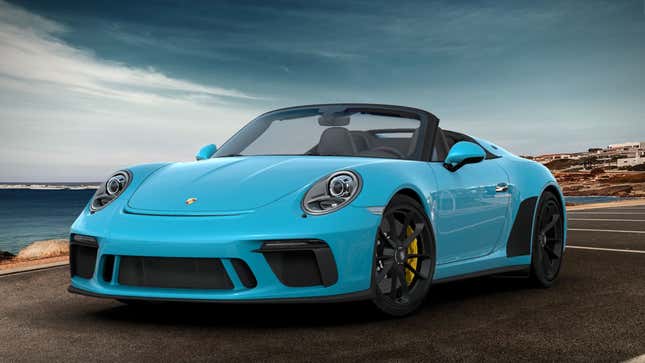 Image for article titled How Would You Configure Your Porsche 911 Speedster, if You Weren&#39;t Too Broke to Buy One?