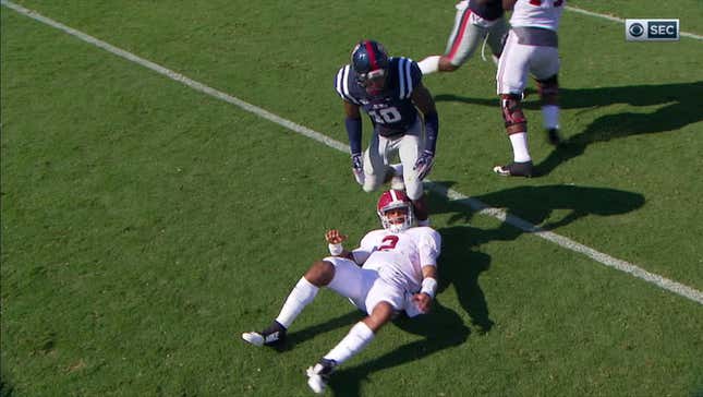 "What A Whiff By The Officials!" Ole Miss Takes 24-3 Lead On Alabama Thanks To Refs